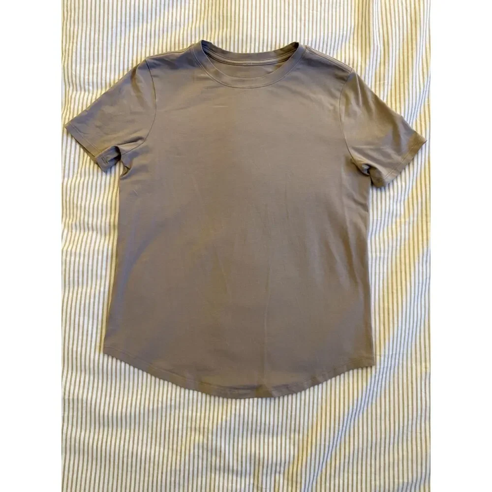 Lululemon Love Curved-Hem Crewneck T-Shirt